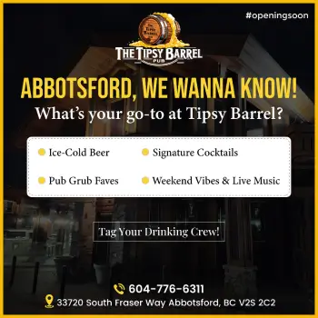 The Tipsy Barrel Pub Graphics Design