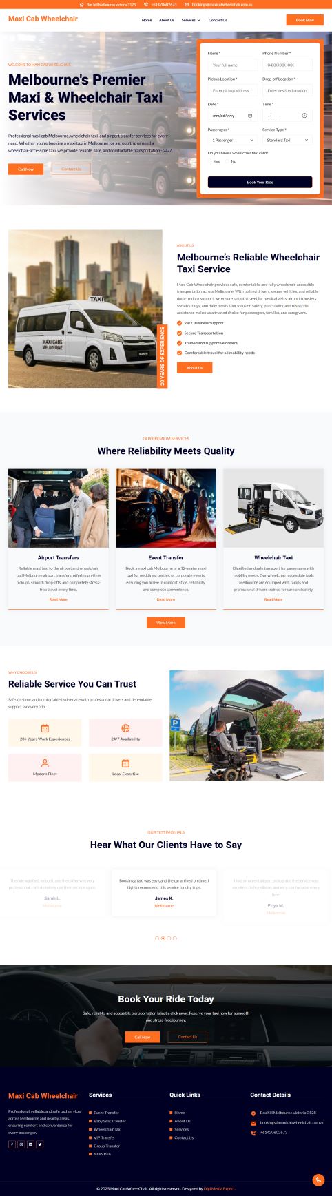 Maxi Cab Wheelchair Image